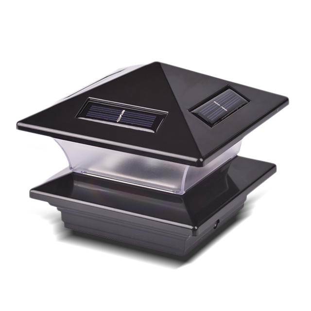 2211-NF24 BL Lampă solară din plastic pentru stâlp de terasă 2211-NF24 BL Lampă solară din plastic pentru stâlp de terasă